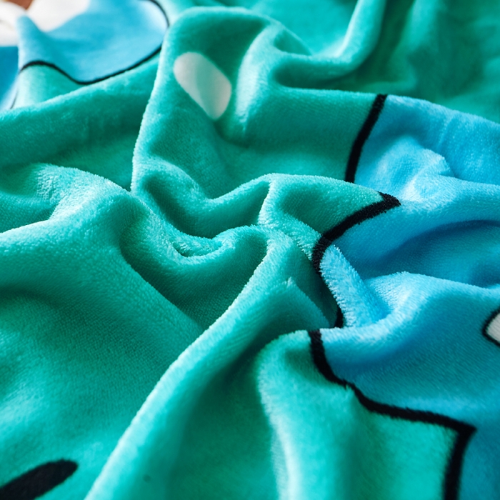 91家纺网 家纺一手货源 找家纺 纽缦 2022新款牛奶绒床笠法莱水晶宝宝 草莓女孩