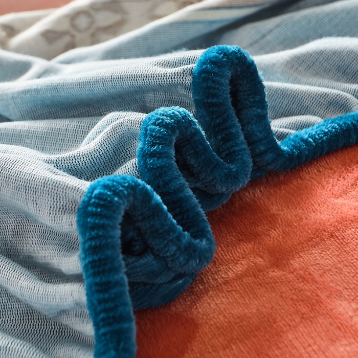 91家纺网 家纺一手货源 找家纺 纽缦 2022新款牛奶绒床笠法莱水晶宝宝 绝世花颜玉（大版）