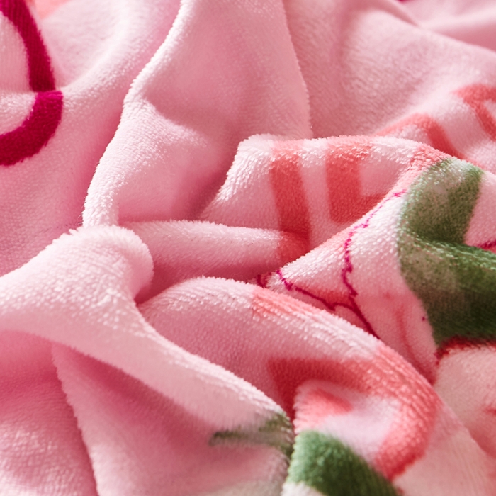 91家纺网 家纺一手货源 找家纺 纽缦 2022新款牛奶绒床笠法莱水晶宝宝 婉韵红（大版）