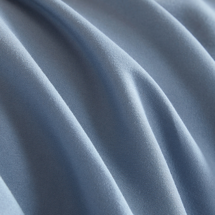 91家纺网 家纺一手货源 找家纺 丰淘家纺 2022新款水洗棉丝带边纯色枕套 丝带边-天蓝