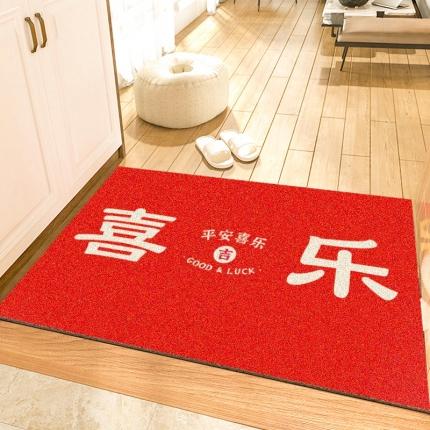 91家纺网 家纺一手货源 找家纺 （总）卡初家居 2022新款红色款丝圈地垫场景二