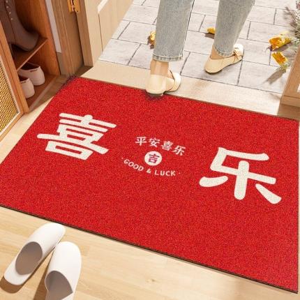 91家纺网 家纺一手货源 找家纺 （总）卡初家居 2023新款红色款丝圈地垫场景四