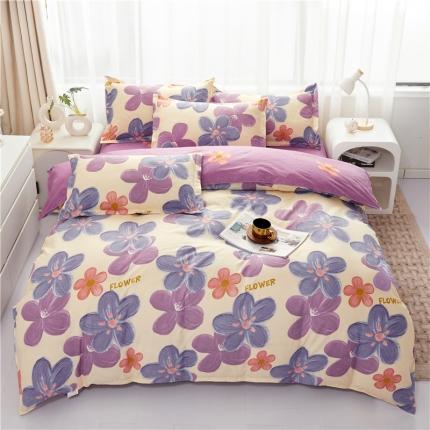 91家纺网 家纺一手货源 找家纺 （总）优家居 2024新款植物羊绒四件套