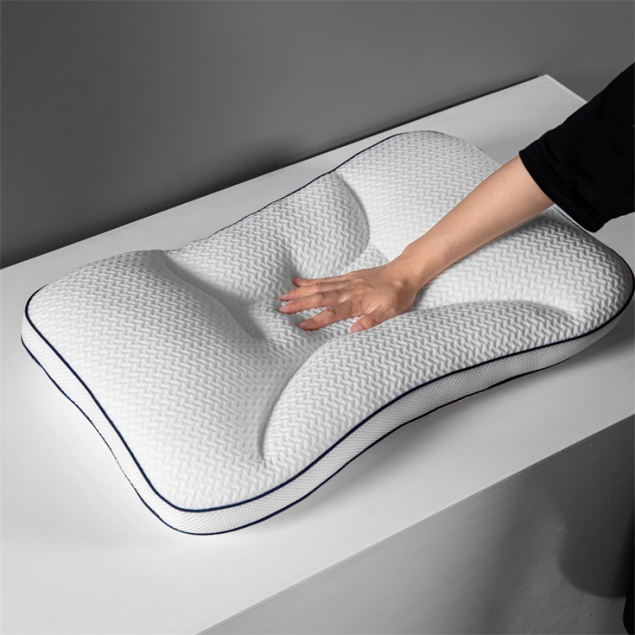 91家纺网 家纺一手货源 找家纺 （总）觉物 2022新款3D大豆分区护颈枕头枕芯