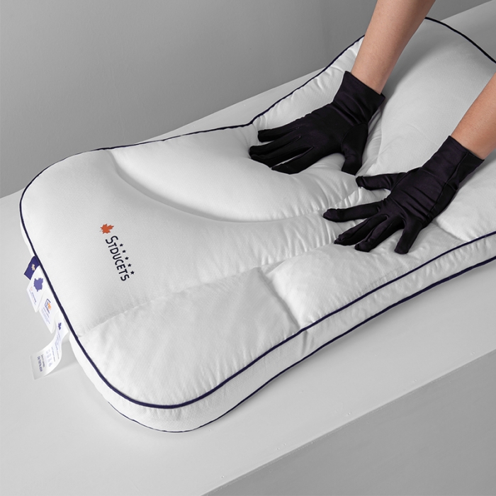 91家纺网 家纺一手货源 找家纺 （总）觉物 2022新款软管纤维分区枕头枕芯