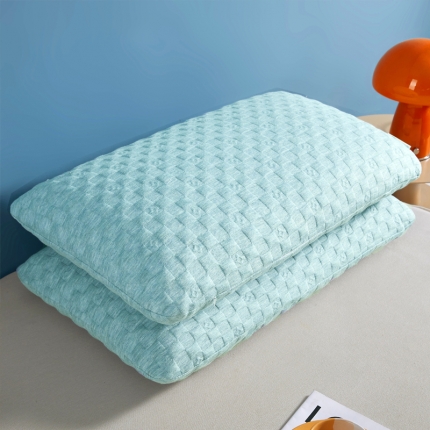 91家纺网 家纺一手货源 找家纺 2025睡趣 泰国天然乳胶枕40-70针织棉大面包枕芯枕头