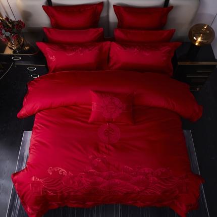 91家纺网 家纺一手货源 找家纺 （总）玖玖爱 2022新款婚庆十件套