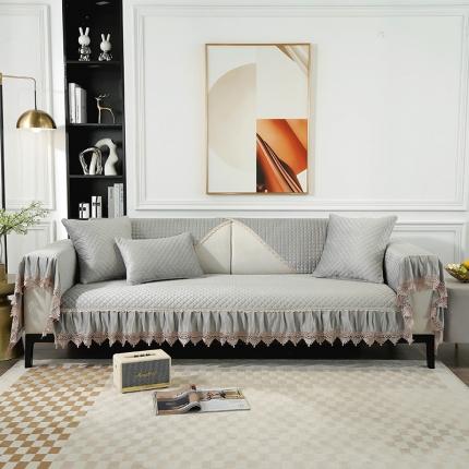 91家纺网 家纺一手货源 找家纺 （总）火星时代 2023精品荷兰绒沙发垫沙发套沙发坐垫子直播沙发垫