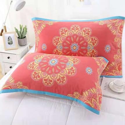 91家纺网 家纺一手货源 找家纺 总酒店酒店 2023新款三层纱布糖果色枕巾一对