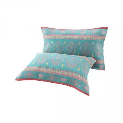 91家纺网 家纺一手货源 找家纺 总酒店酒店 2023新款三层纱布糖果色枕巾一对