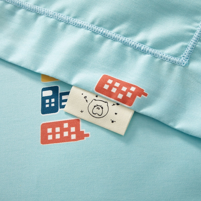 91家纺网 家纺一手货源 找家纺 荷马之梦 2022新款60长绒棉儿童枕套一只装 小恐龙