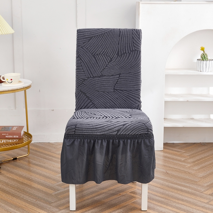 91家纺网 家纺一手货源 找家纺 （总）共鸣 2022新款臻品提花系列椅套-裙摆款（新增花色）