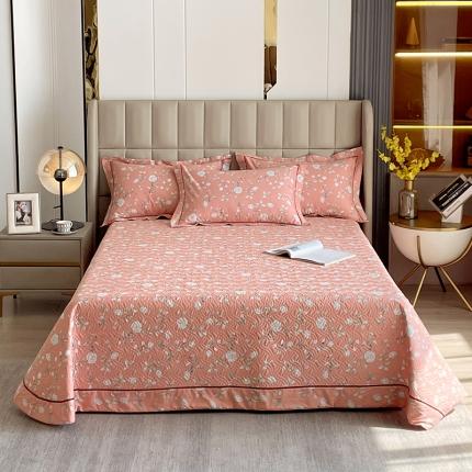 小时代 2022新款全棉印花床盖 淑美