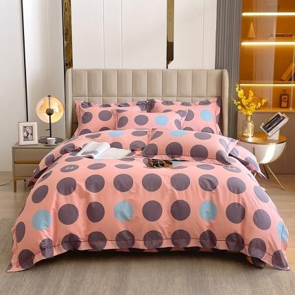 91家纺网 家纺一手货源 找家纺 （总）小时代 2023新款全棉印花床盖四件套