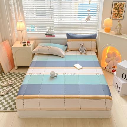 91家纺网 家纺一手货源 找家纺 （总）莱通 2024新款12868印花四件套系列-单床笠