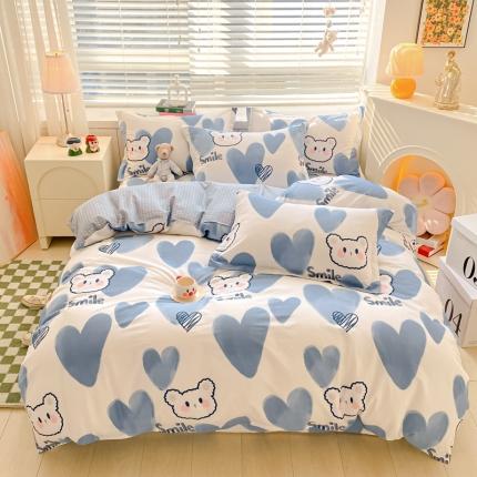 91家纺网 家纺一手货源 找家纺 （总）莱通 2024新款12868印花四件套系列