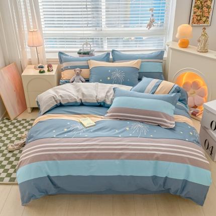 91家纺网 家纺一手货源 找家纺 （总）莱通 2024新款12868印花四件套系列