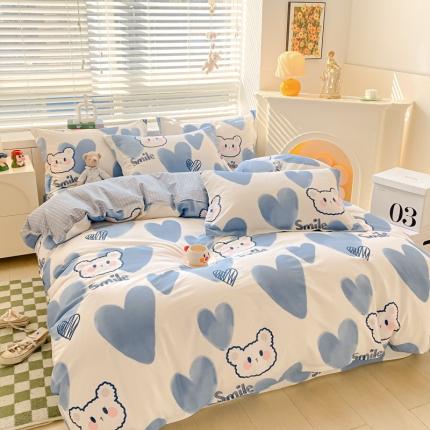 91家纺网 家纺一手货源 找家纺 总莱通2024新款12868印花四件套单被套（预留缩水）