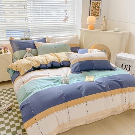 91家纺网 家纺一手货源 找家纺 总莱通2024新款12868印花四件套单被套（预留缩水）