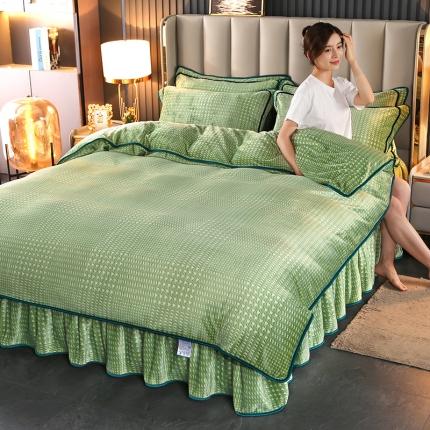 91家纺网 家纺一手货源 找家纺 佳一 日产一万➕母婴级8.5斤牛奶绒四件套此款有单被套