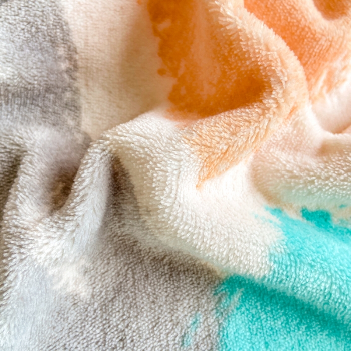 91家纺网 家纺一手货源 找家纺 阿亮家居 2024新款大包边菠萝格牛奶绒活性印染单被套 春花浪漫