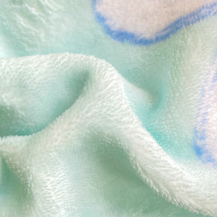 91家纺网 家纺一手货源 找家纺 阿亮家居 2024新款大包边菠萝格牛奶绒活性印染单被套 花开四季