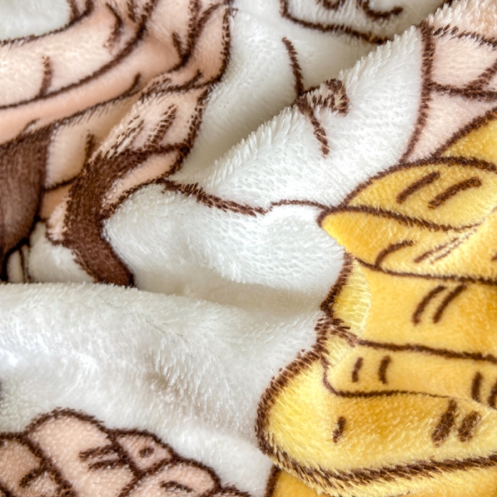 91家纺网 家纺一手货源 找家纺 阿亮家居 2024新款大包边菠萝格牛奶绒活性印染单被套 数绵羊