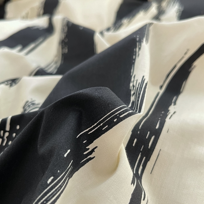 91家纺网 家纺一手货源 找家纺 吉象家纺 2022新款全棉北欧风印花系列四件套 文艺黑