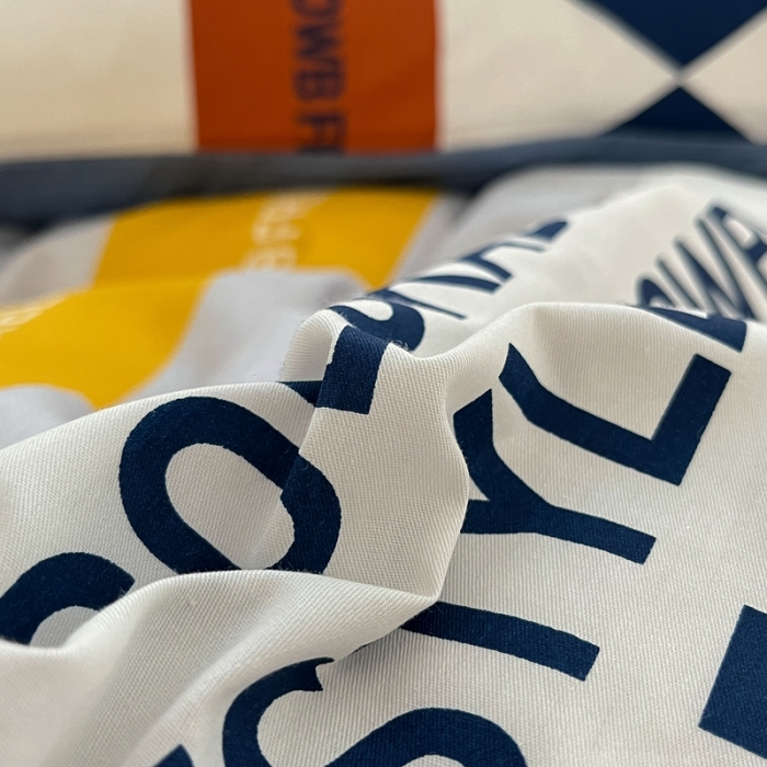 91家纺网 家纺一手货源 找家纺 （总）吉象家纺 2022新款全棉北欧风印花系列单被套