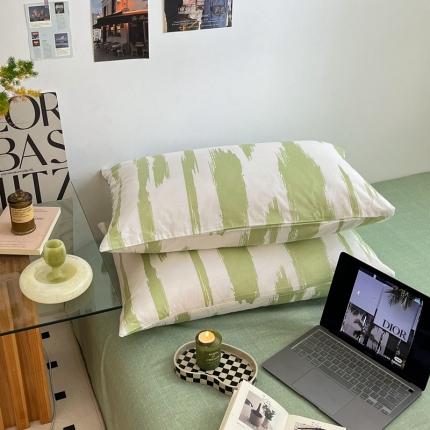 91家纺网 家纺一手货源 找家纺 （总）吉象家纺 2022新款全棉北欧风印花系列单品枕套