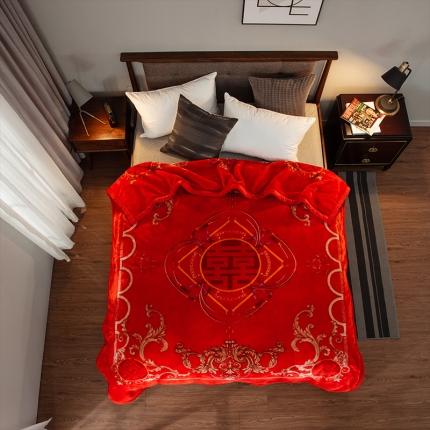 91家纺网 家纺一手货源 找家纺 （总）凯轩毛毛毯毯子 婚庆长毛云毛毯毯子