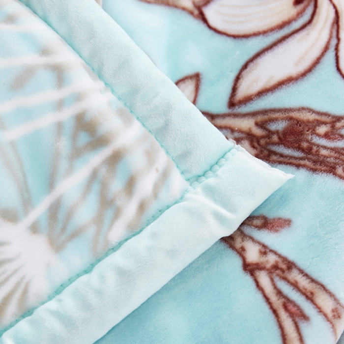 91家纺网 家纺一手货源 找家纺 凯轩毛毛毯毯子 婚庆长毛云毛毯毯子 春花召唤