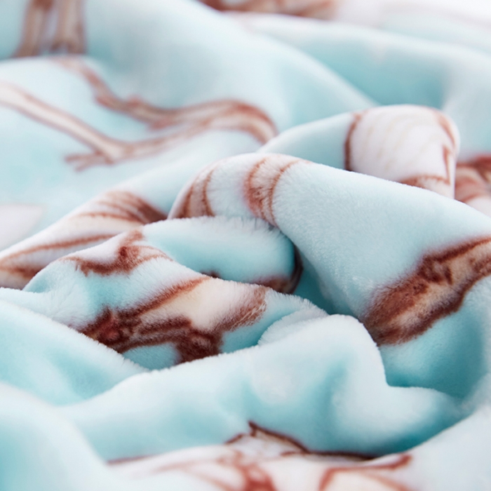 91家纺网 家纺一手货源 找家纺 凯轩毛毛毯毯子 婚庆长毛云毛毯毯子 春花召唤