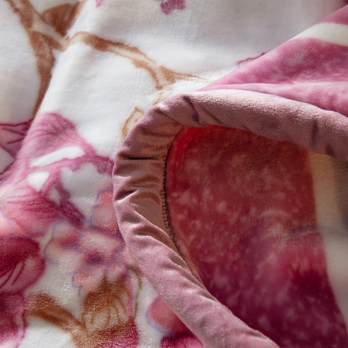 91家纺网 家纺一手货源 找家纺 凯轩毛毛毯毯子 婚庆长毛云毛毯毯子 梦境花都