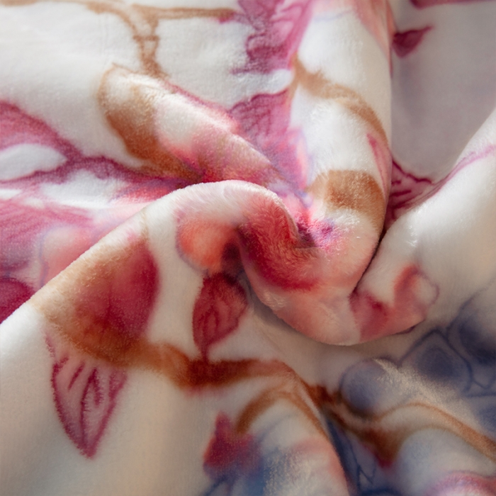 91家纺网 家纺一手货源 找家纺 凯轩毛毛毯毯子 婚庆长毛云毛毯毯子 梦境花都