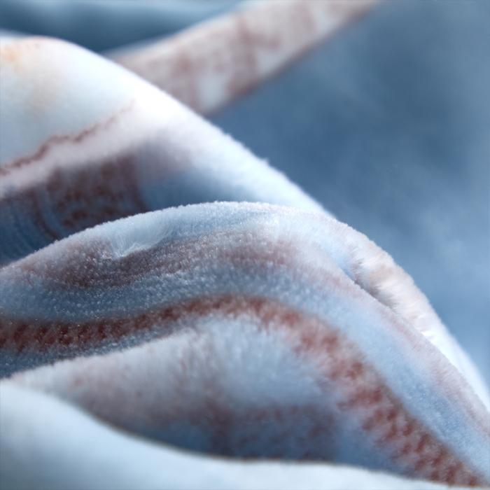 91家纺网 家纺一手货源 找家纺 凯轩毛毛毯毯子 婚庆长毛云毛毯毯子 神马曲 蓝