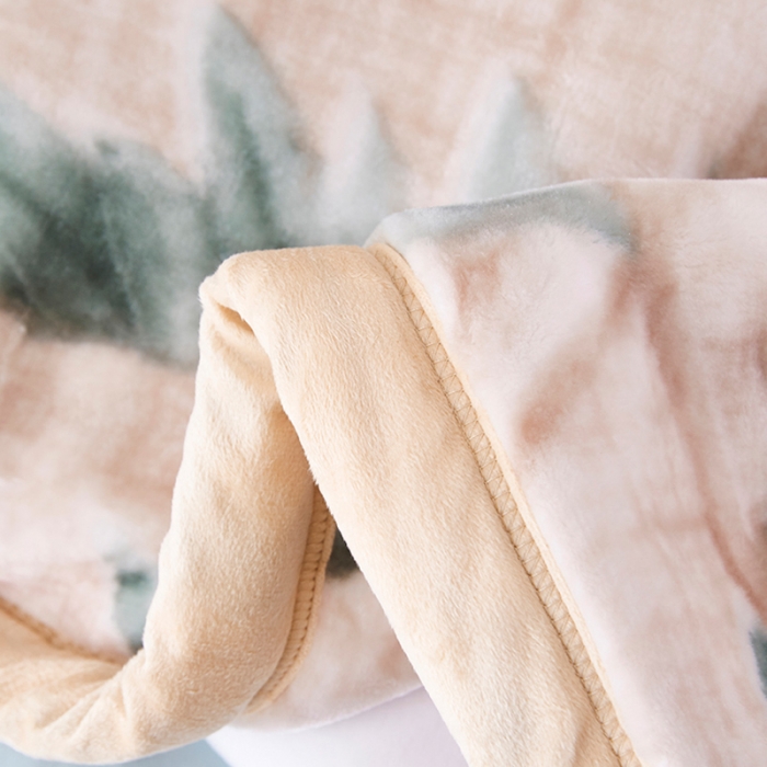 91家纺网 家纺一手货源 找家纺 凯轩毛毛毯毯子 婚庆长毛云毛毯毯子 竹韵浅咖