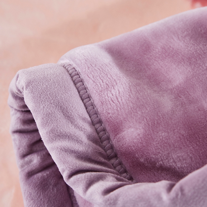 91家纺网 家纺一手货源 找家纺 凯轩毛毛毯毯子 婚庆长毛云毛毯毯子 紫花韵