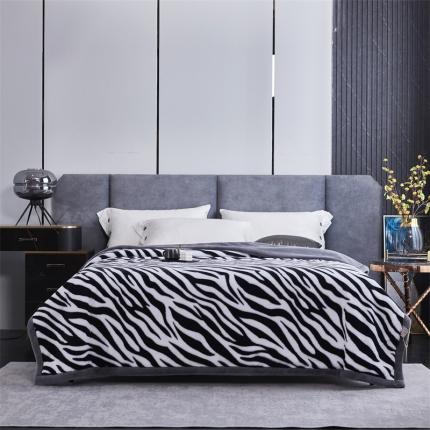 91家纺网 家纺一手货源 找家纺 （总）凯轩毛毛毯毯子 仿皮草轻奢花貂毛毯毯子