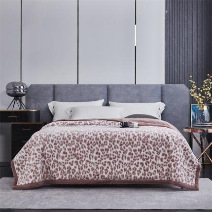 91家纺网 家纺一手货源 找家纺 （总）凯轩毛毛毯毯子 仿皮草轻奢花貂毛毯毯子