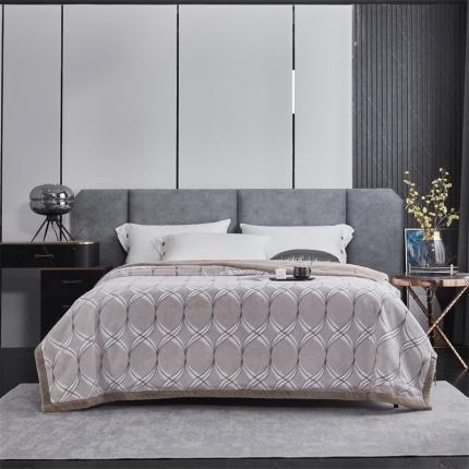 91家纺网 家纺一手货源 找家纺 （总）凯轩毛毛毯毯子 仿皮草轻奢花貂毛毯毯子