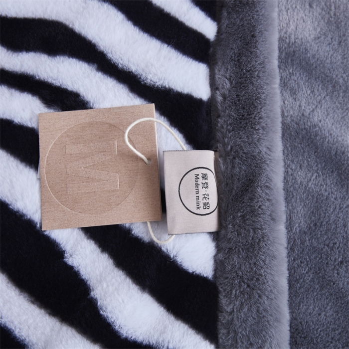 91家纺网 家纺一手货源 找家纺 凯轩毛毛毯毯子 仿皮草轻奢花貂毛毯毯子 奔放