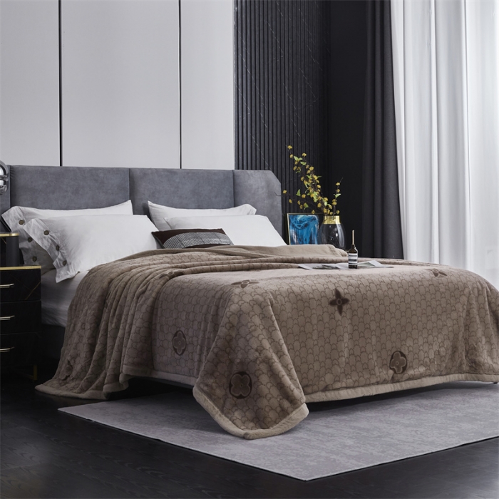 91家纺网 家纺一手货源 找家纺 凯轩毛毛毯毯子 仿皮草轻奢花貂毛毯毯子 古巴