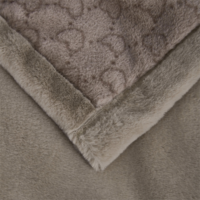 91家纺网 家纺一手货源 找家纺 凯轩毛毛毯毯子 仿皮草轻奢花貂毛毯毯子 古巴