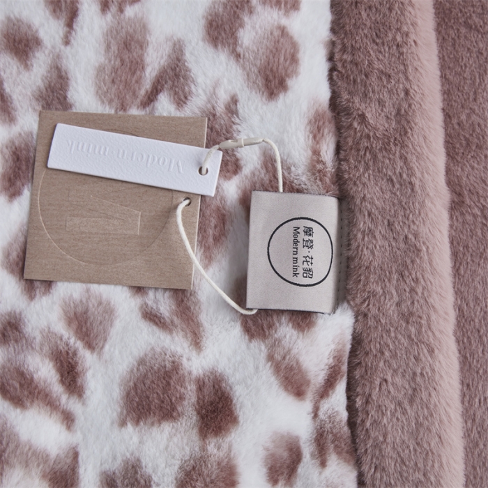 91家纺网 家纺一手货源 找家纺 凯轩毛毛毯毯子 仿皮草轻奢花貂毛毯毯子 激情