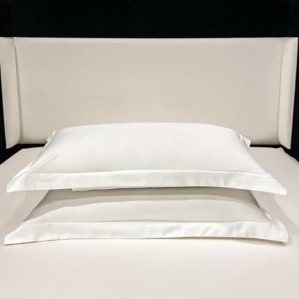 91家纺网 家纺一手货源 找家纺 总酒店酒店 2023新款100支长绒棉南希枕套一对