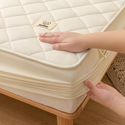 91家纺网 家纺一手货源 找家纺 （总）芬晴 2023新款A类面料夹棉床笠系列