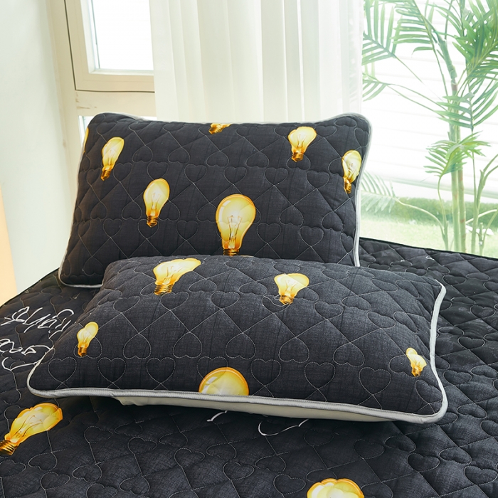 91家纺网 家纺一手货源 找家纺 蕾诺 2023新品夹棉防水隔尿床笠席梦思保护套 安逸