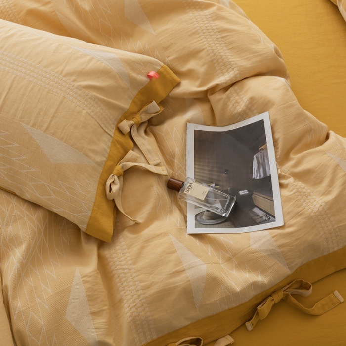 91家纺网 家纺一手货源 找家纺 总 安莱生活2023四季款棉刺子大提花波西米亚风名族风四件套