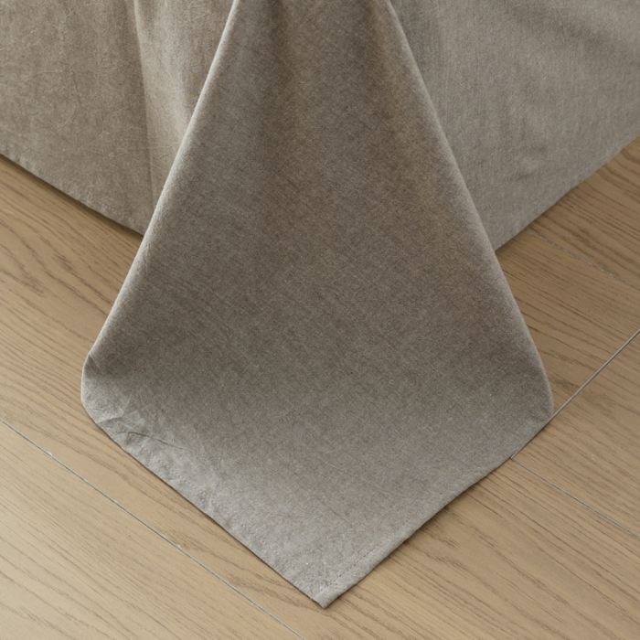 91家纺网 家纺一手货源 找家纺 安莱生活 2023四季款棉刺子大提花波西米亚风名族风四件套 波西米亚-浅灰